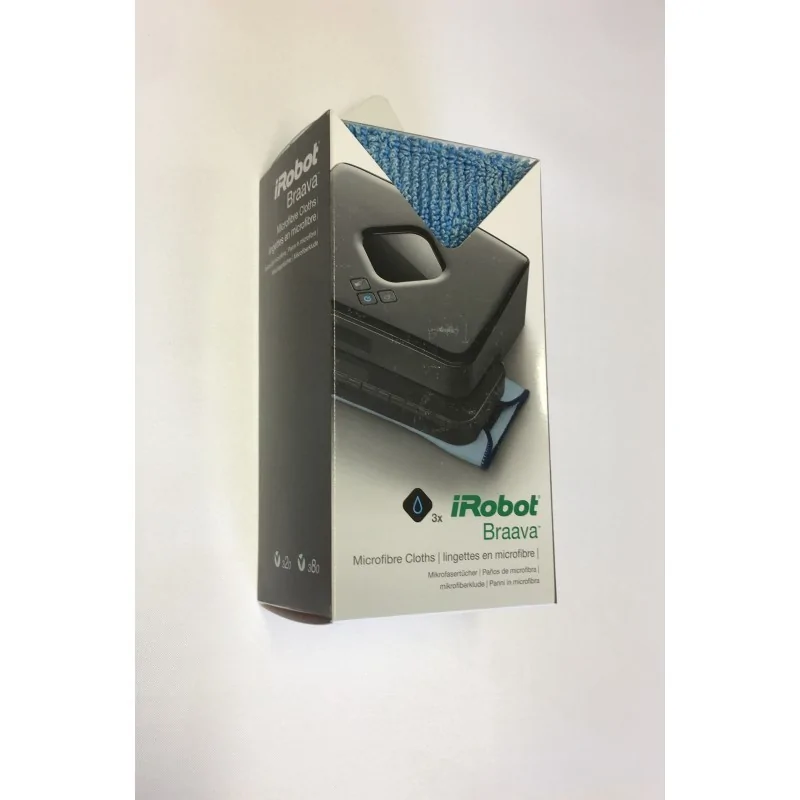 Microfiber torkdukar iRobot Braava 320, 380 modeller (3st)