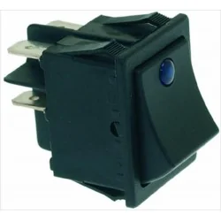 Strömbrytare 16A 250V, svart