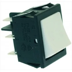 Bytesbytare 2 polig vit 16A 250V