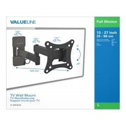 TV Wall Mounting Fully Adjustable 13 - 27 "15 kg TV Wall Mounting Fully Adjustable 13 - 27 "15 kg