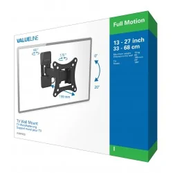 TV väggmontering helt inställbar 13 - 27 "15 kg TV väggmontering helt inställbar 13 - 27 "15 kg