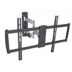 TV Wall Mounting Fully Adjustable 42 - 70 "35 kg Silver / Black TV Wall Mounting Fully Adjustable 42 - 70 "35 kg Silver / Black