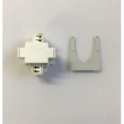 Fluorescent holder with locking fuse Franke