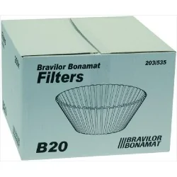 Bravilor Bonamat filterpapper ø 203/535 mm 250 st