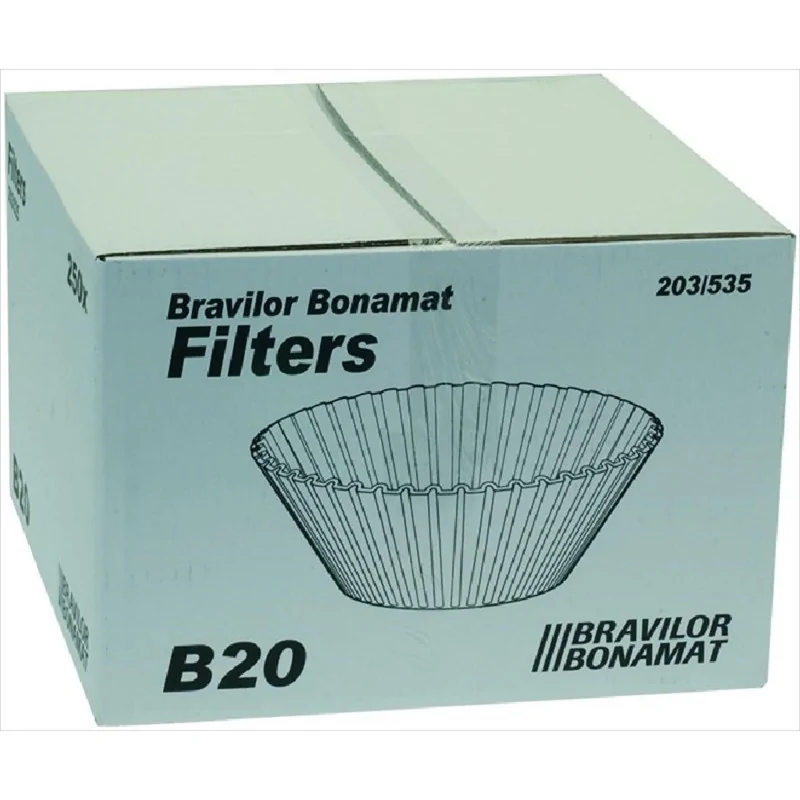 Bravilor Bonamat suodatinpaperi ø 203/535 mm 250 kpl