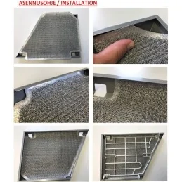 Franke metallisuodatin, Futurum F400, liesituulettimen suodatin, F400-sarja, metallisuodatin, kotimainen verkkokauppa Franke metallisuodatin, Futurum F400, liesituulettimen suodatin, F400-sarja, metallisuodatin, kotimainen verkkokauppa