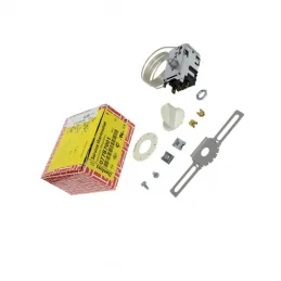 Danfoss 077B7001, jääkaappitermostaatti, mekaaninen termostaatti, kapillaariputki termostaatti, manuaalinen sulatus Danfoss 077B7001, jääkaappitermostaatti, mekaaninen termostaatti, kapillaariputki termostaatti, manuaalinen sulatus