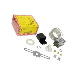 Danfoss 077B7006, pakastintermostaatti, aktiivihälytys, B20 termostaatti, 2,3 m kapillaariputki Danfoss 077B7006, pakastintermostaatti, aktiivihälytys, B20 termostaatti, 2,3 m kapillaariputki