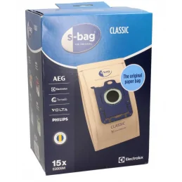 s‑bag Classic, 9001688002, dammpåsar, Electrolux påsar, AEG dammpåse, 15‑pack s‑bag
