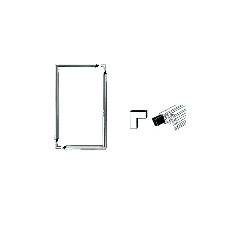 refrigerator gasket 122049, freezer door seal, magnetic gasket kit, 2000x1000 gasket refrigerator gasket 122049, freezer door seal, magnetic gasket kit, 2000x1000 gasket