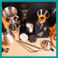 Baristatillbehör för hem och café – Tampers, kannor & mer – Köp nu